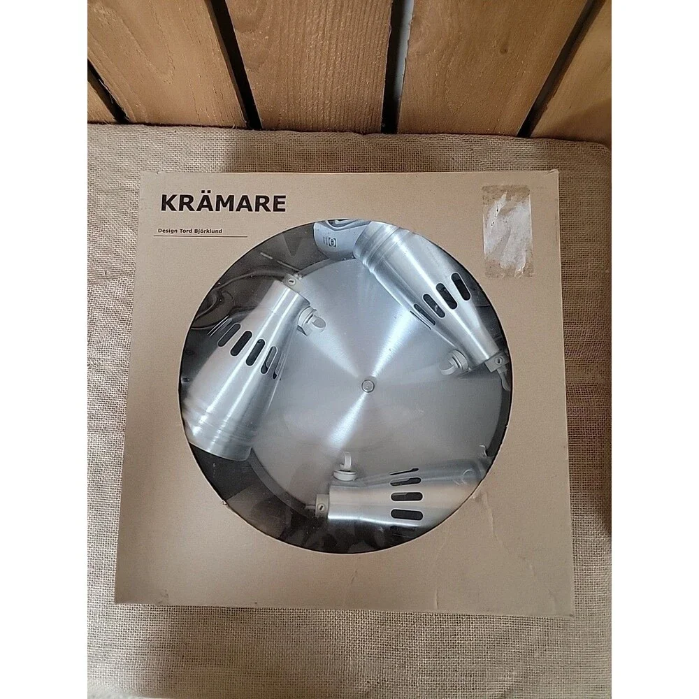 Kramare Light Fixture Ikea Silver 102.373.75